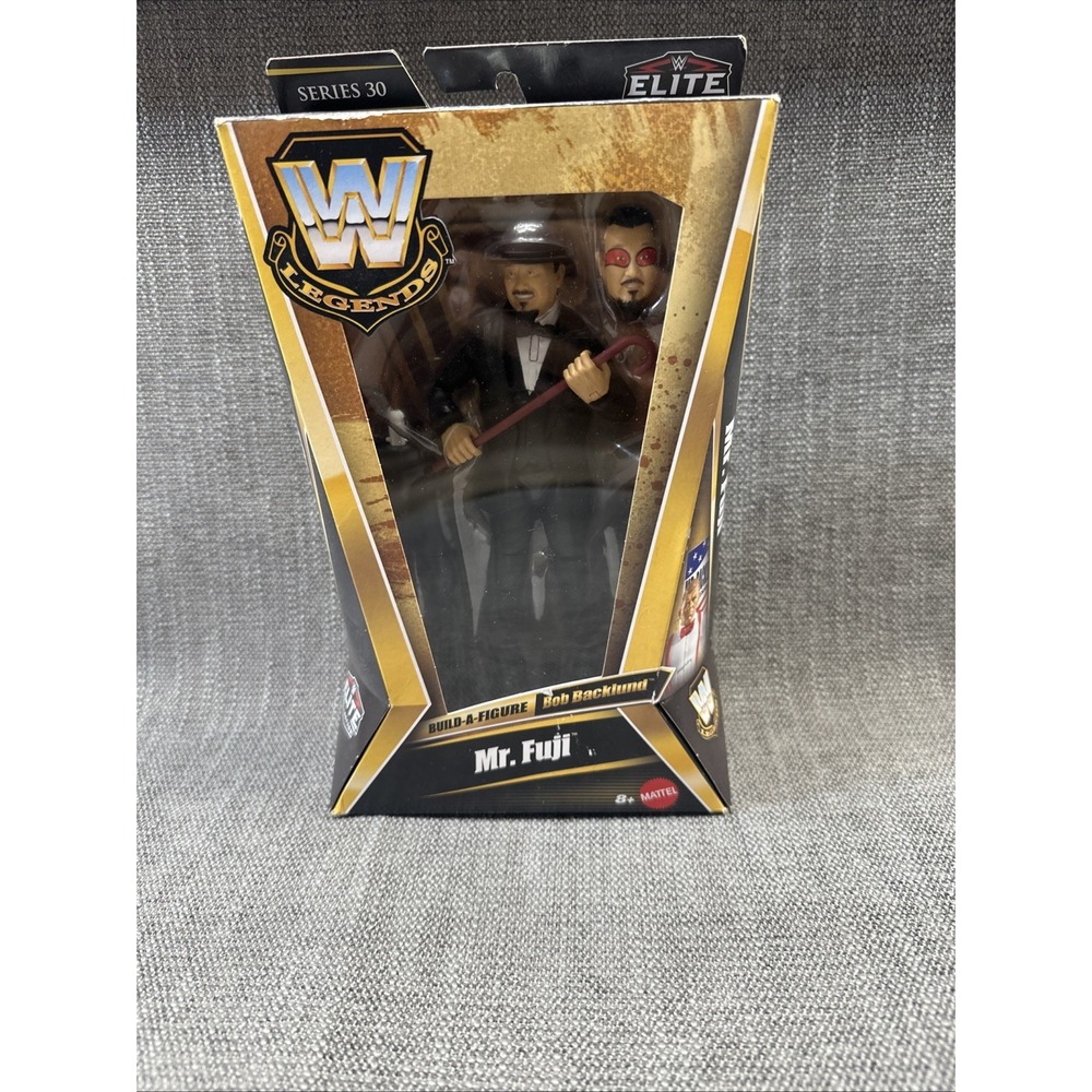 NEW - WWE Wrestling Legends Series 30 Mr. Fuji Action Figure